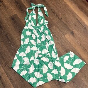 Diane von Furstenberg for Target Women’s Halter Jumpsuit Deep V-Neck